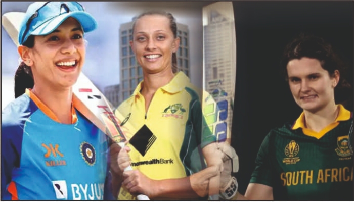 आईसीसी प्लेयर ऑफ द मंथ’ की दौड़ में स्मृति मंधाना, लौरा वोल्वार्ड्ट और एश्ले गार्डनर