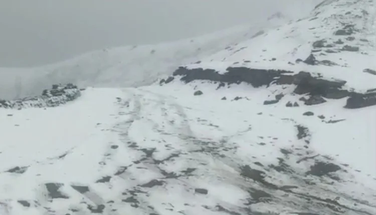 हिमाचल के ऊंचे इलाकों में बर्फबारी, कुकुमसेरी में माइनस पर पहुंचा पारा