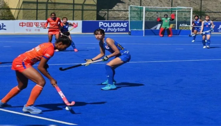 Womens Junior Asia Cup: जापान को 7-0 से रौंदकर क्वार्टर फाइनल में भारत