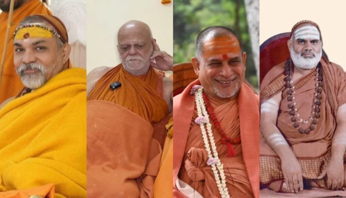 दो दशक बाद एक मंच पर आएंगे चारों शंकराचार्य, दिल्ली में गो रक्षा को लेकर होगा बड़ा आंदोलन