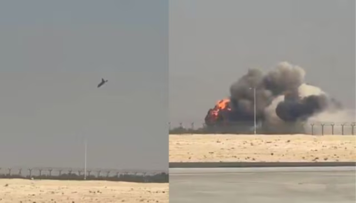 Dubai Airshow Tejas Crash : भारतीय वायुसेना का तेजस लड़ाकू विमान दुर्घटनाग्रस्त, स्थल पर मचा हड़कंप