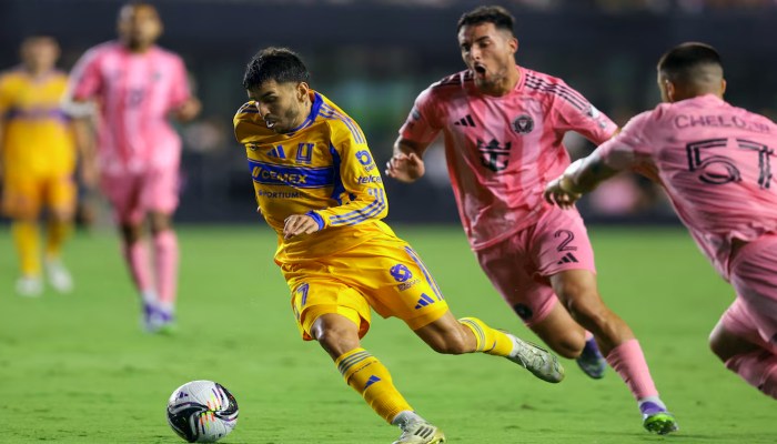 Inter Miami vs Tigres UANL: टाइग्रेस यूएएनएल को 2-1 से  हराकर लीग कप के सेमीफाइल में पहुंची इंटर मियामी
