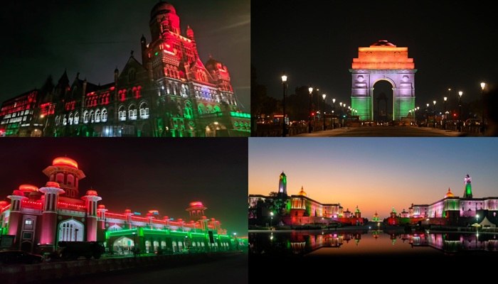 Happy Independence Day 2025 :  बनारस  से तक तिरंगे की रोशनी से नहाए ऐतिहासिक स्थल