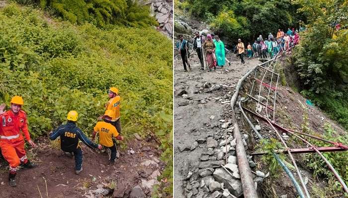 Kedarnath Landslide: केदारनाथ में भारी भूस्खलन, चपेट में आए पांच मजदूर, दो की मौत