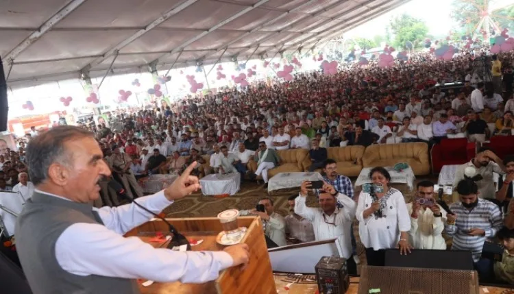 मुख्यमंत्री ने नगरोटा में दिया बयान, बोले चार वर्षों में सरकारी स्कूलों का स्वरूप बदल जाएगा