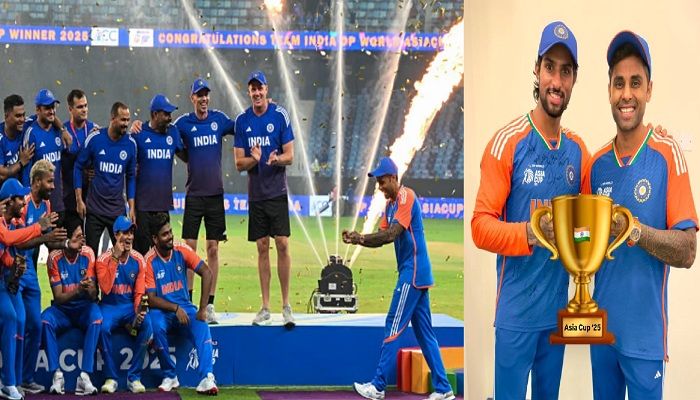 IND vs PAK Final :  चैंपियन बनने के बावजूद टीम इंडिया ने नहीं ली ट्रॉफी, सामने आई बड़ी वजह