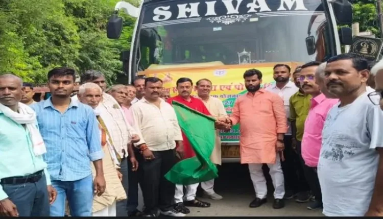 जोधपुर गया औरैया के 50 किसानोें का दल, पांच दिन सीखेंगे उन्नतखेती