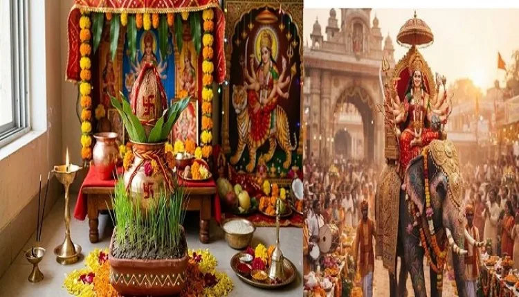 Shardiya Navratri का रविवार से शुभारंभ, जानें मां दुर्गा के आगमन का वाहन