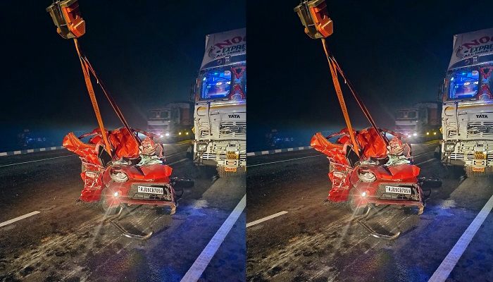 Rajasthan Road Accident: चित्तौड़गढ़-उदयपुर नेशनल हाईवे पर भीषण सड़क हादसा, 4 की मौत