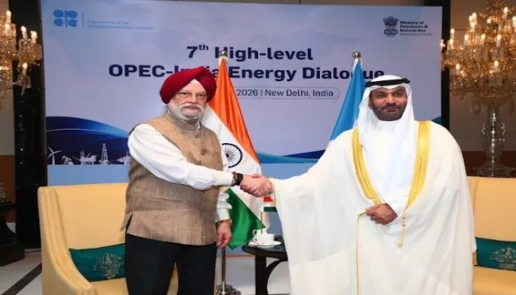 भारत और ओपेक ने ऊर्जा सुरक्षा पर आपसी सहयोग गहरा करने पर दिया जोर