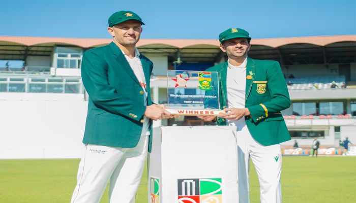 South Africa vs Zimbabwe: विश्व टेस्ट चैंपियन साउथ अफ्रीका टीम पर कहर बनकर टूटे जिम्बाब्वे के गेंदबाज