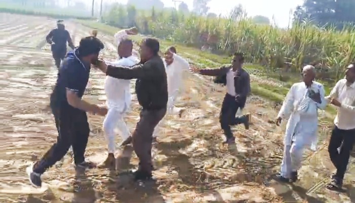 ग्राम प्रधान पर खेत पर जबरन कब्जा और मारपीट करने का आरोप, मामला दर्ज