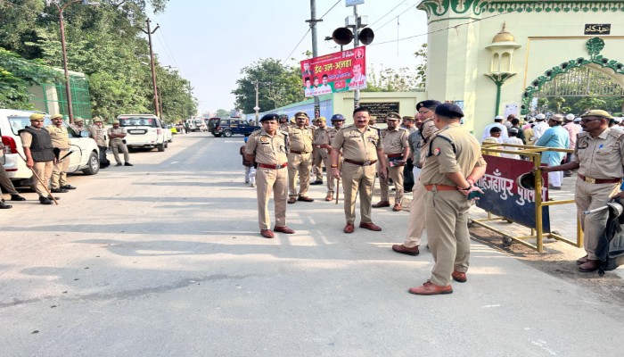 बकरीद के अवसर पर सुरक्षा व्यवस्था के व्यापक इंतजाम