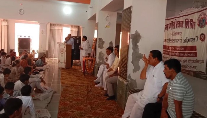 वही समाज विकास  और तरक्की करता है, जिसकी जनता शिक्षित व संस्कारी होती है: पूर्व केंद्रीय मंत्री निहालचंद मेघवाल