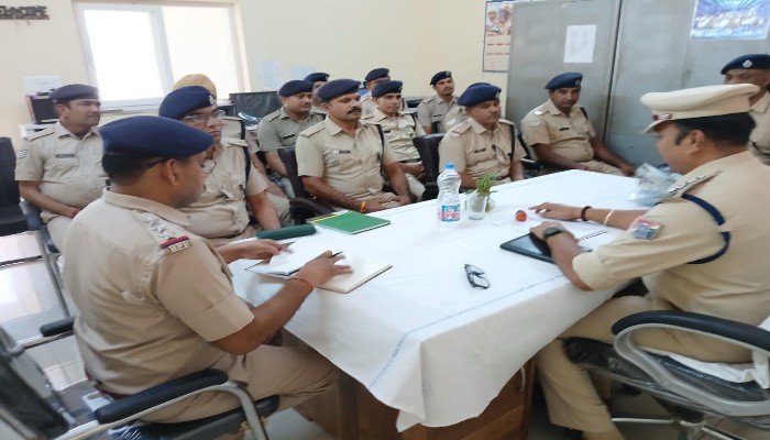 कैलाश चन्द्र सहायक सुरक्षा आयुक्त (IRPFS) द्वारा रेलवे स्टेशन का प्रथम बार किया गया निरीक्षण
