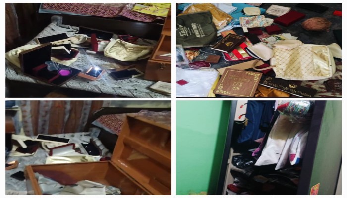 भाजपा नेता के घर बड़ी चोरी, उड़ाए 40 लाख के जेवरात व ढाई लाख की नकदी