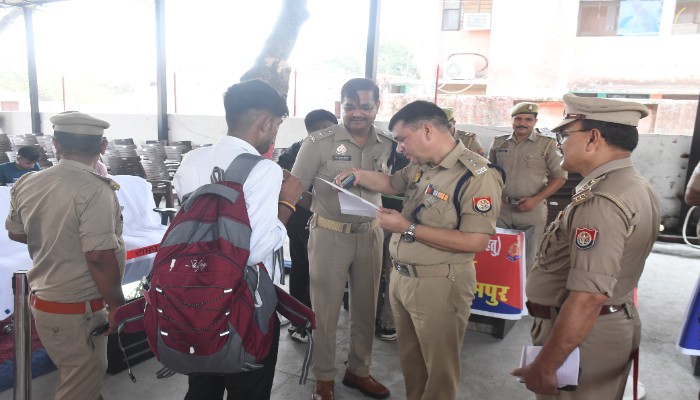 एसपी ने पुलिस लाइन पहुंचकर प्रशिक्षण की तैयारी की समीक्षा की,दिए दिशा निर्देश