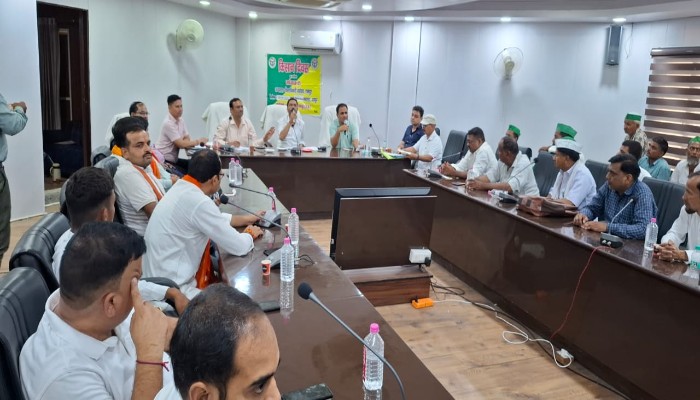 जिला विकास अधिकारी की अध्यक्षता में किसान दिवस का किया गया आयोजन