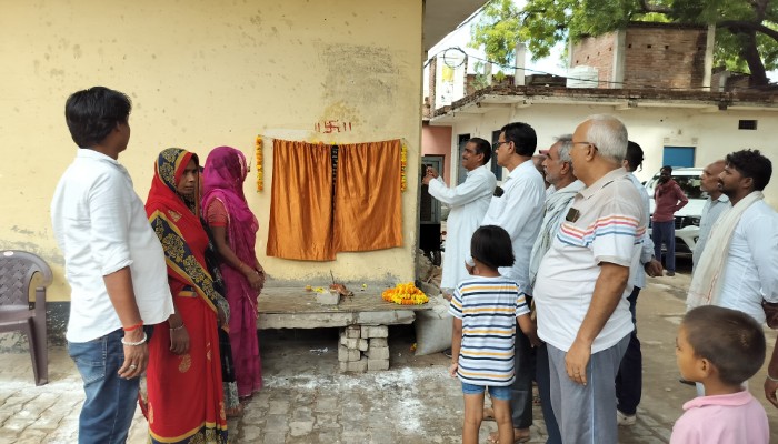 नगर पालिका अध्यक्ष ने कई निर्माण कार्यों का किया लोकार्पण