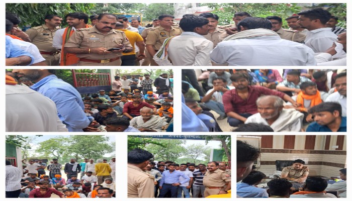 औरंगाबाद में विवाहिता के अपहरण पर हिंदू संगठनों का प्रदर्शन, पुलिस ने माँगी मोहलत