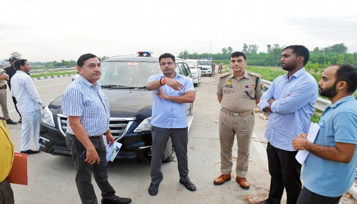 रामपुर में नई हाई-टेक कॉलोनी का विकास तेज, जिलाधिकारी ने किया स्थल निरीक्षण