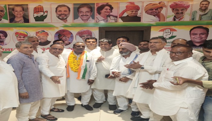 जिला प्रमुख के चुनाव में संविधान और लोकतंत्र की बड़ी जीत हुईः  कांग्रेस