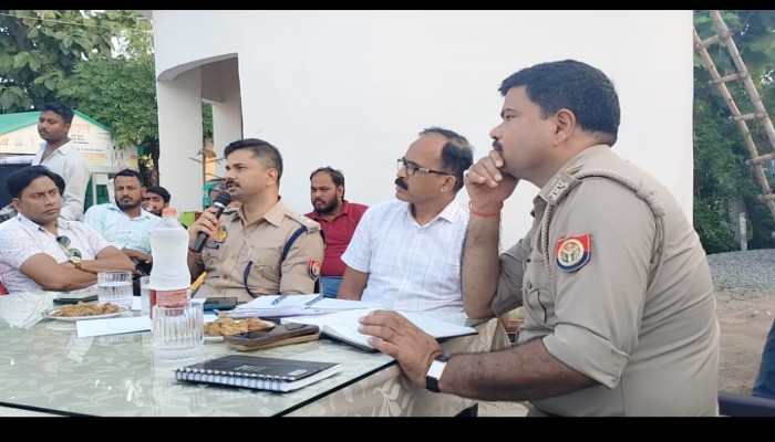 दुर्गा पूजा पर पीस कमेटी की बैठक, सुरक्षा व शांति व्यवस्था पर जोर