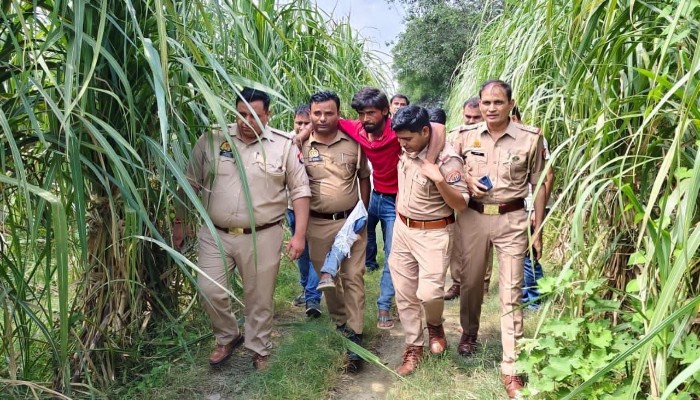 Muzaffarnagar: इनामी बदमाश को पुलिस ने मुठभेड़ के बाद किया गिरफ्तार