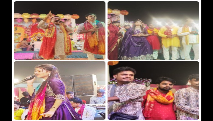 *खाटू श्याम के भजनों में झूमे भक्त, देर रात तक गूंजता रहा श्याम नाम*