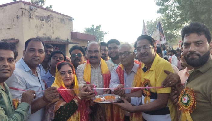 धूमधाम से निकली महाकाली की शोभायात्रा, जगह-जगह हुआ भव्य स्वागत