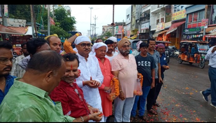 गुरु तेग बहादुर के 350वीं शहीदी शताब्दी के अवसर पर निकाली गई जागृति यात्रा