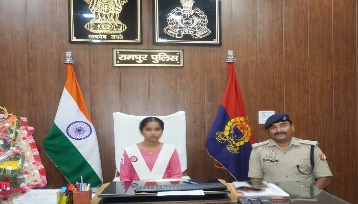 कक्षा 10 की छात्रा आयुषी बनीं एक दिन की अपर पुलिस अधीक्षक, रामपुर में मिशन शक्ति अभियान के अंतर्गत मिली नई पहचान