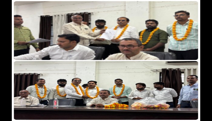 सुलतानपुर: तहसील सदर में उत्तर प्रदेश लेखपाल संघ उपशाखा का चुनाव शांतिपूर्ण ढंग से सम्पन्न