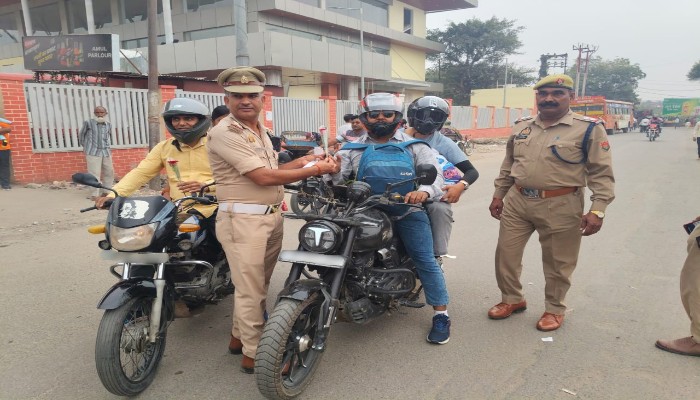 यातायात जागरूकता कार्यक्रम का आयोजन, लोगों को दी गई जानकारी