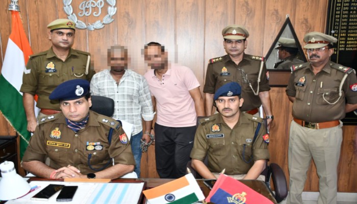 ट्रैफिक पुलिसकर्मी के साथ अभद्रता व मारपीट करने वाले दो आरोपी गिरफ्तार