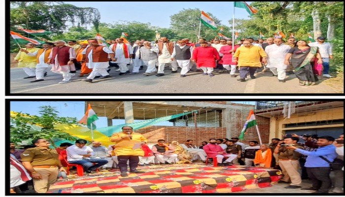 लौह पुरुष सरदार पटेल की जयंती पर उमड़ा जनसैलाब, निकाला गया मार्च