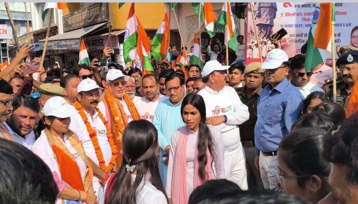 शाहजहांपुर में सरदार पटेल की 150वीं जयंती पर भव्य यूनिटी मार्च यात्रा का आयोजन