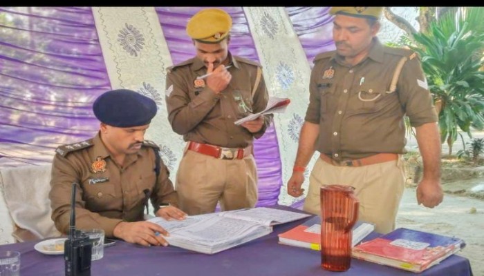 सीओ ने किया कूरेभार थाने का वार्षिक निरीक्षण, दिए आवश्यक दिशा-निर्देश