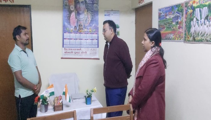 शेल्टर होम का डीएम ने किया निरीक्षण, व्यवस्थाओं का लिया जायज़ा