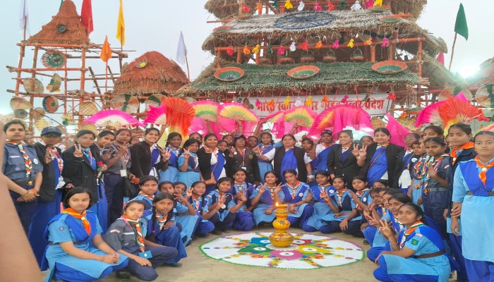 राष्ट्रीय जंबूरी में सोनभद्र का गेट सबसे अव्वल, मिला ए ग्रेड