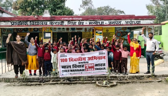 बाल विवाह उन्मूलन के लिए अयोध्या में '100 दिवसीय गहन जागरूकता अभियान' की शुरुआत