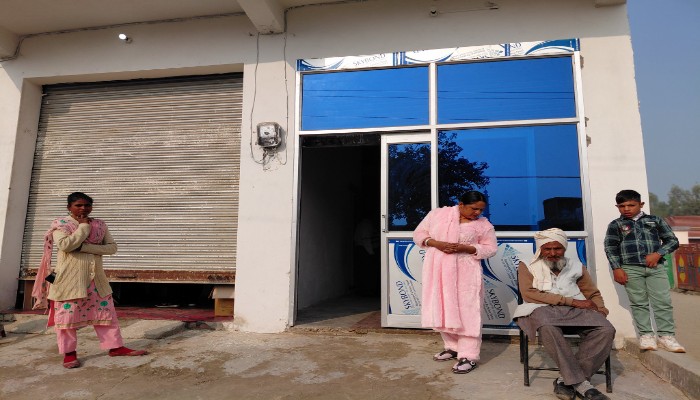 अमरिया कस्बे के उदयपुर रोड पर चल रहा बिना मानकों का फर्जी अस्पताल