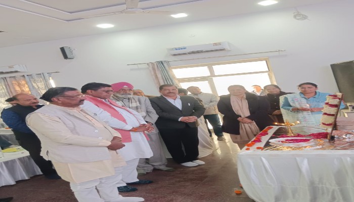 वर्तमान सरकार के दो वर्ष पूर्ण होने के उपलक्ष्य में किसान सम्मेलन का आयोजन