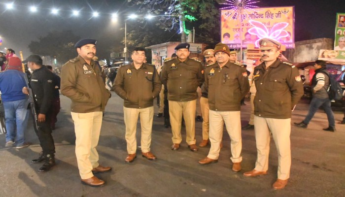 एसपी ने अचानक देर रात न्यायालय सुरक्षा का लिया जायजा, दिए निर्देश