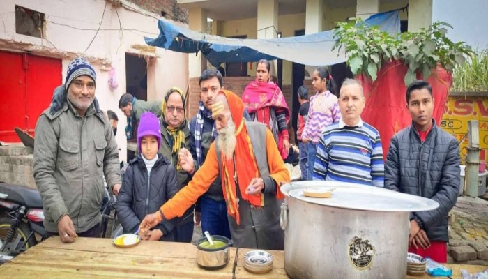 पौष पूर्णिमा पर 18वीं भोजन प्रसादी सेवा का हुआ भव्य आयोजन