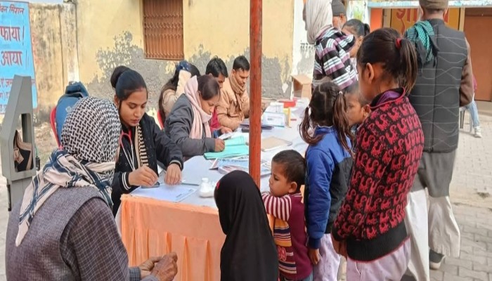 निःशुल्क स्वास्थ्य मेले का आयोजन, 410 मरीजों को मिला लाभ