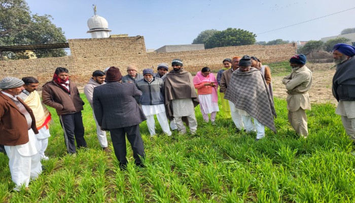 एकीकृत कीट प्रबंधन कार्यक्रम का हुआ आयोजन, किसानों को दी गई जानकारियां
