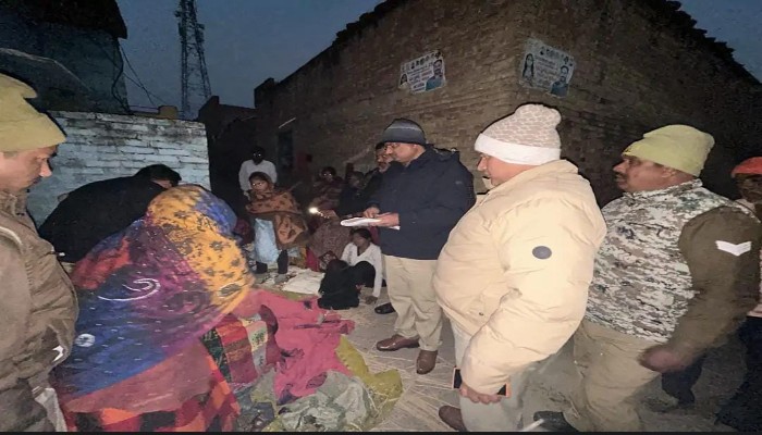 खेत पर इंजन में फंसकर महिला की मौत, पोस्टमार्टम के लिए भेजा गया शव