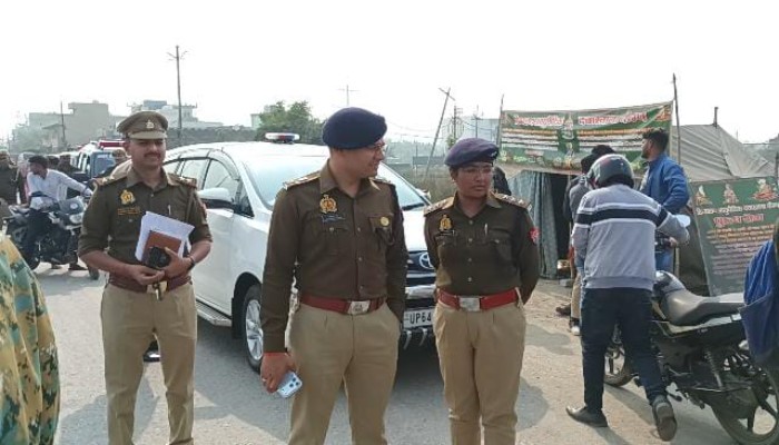सघन चेकिंग अभियान के दौरान पुलिस अधीक्षक स्वयं उतरे मैदान में