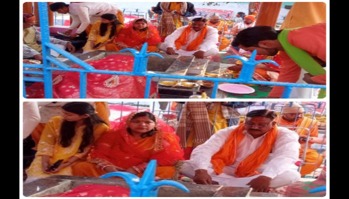 पद की मर्यादा से ऊपर उठकर प्रभु सेवा में समर्पित बने चौकी प्रभारी अनिल सक्सेना